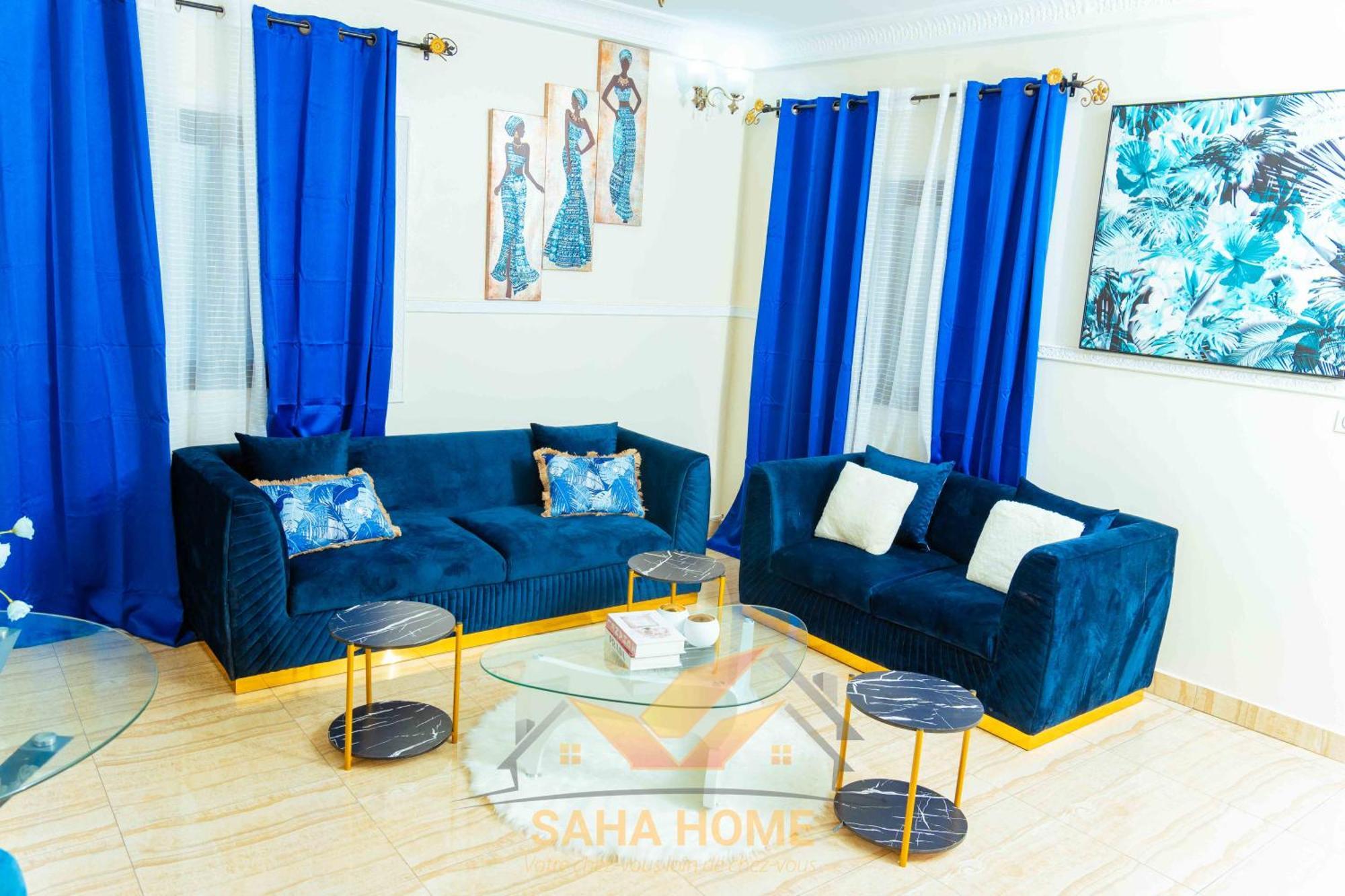 Le Luxe A Yaounde Chez Saha Home Esterno foto