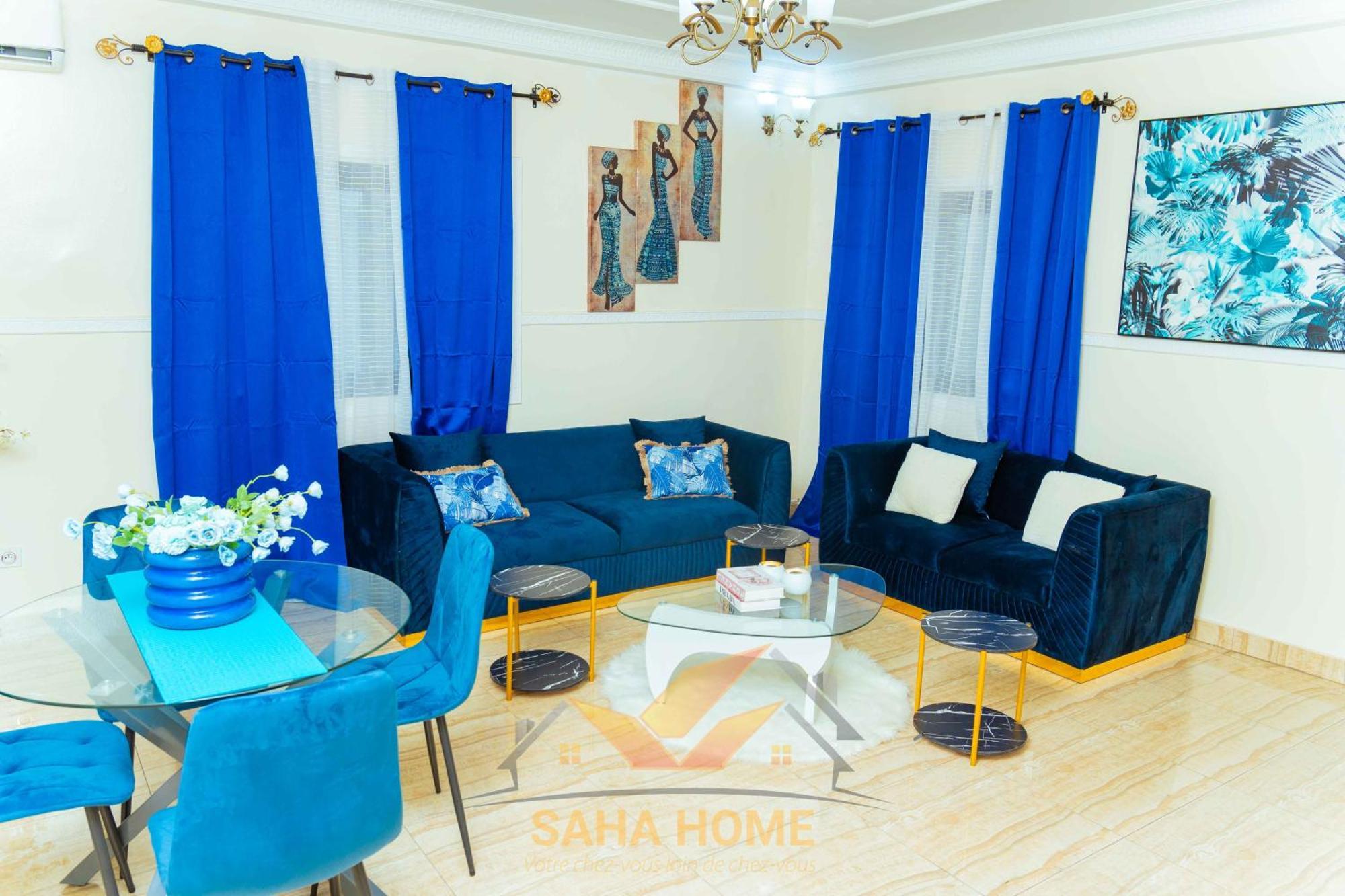 Le Luxe A Yaounde Chez Saha Home Esterno foto